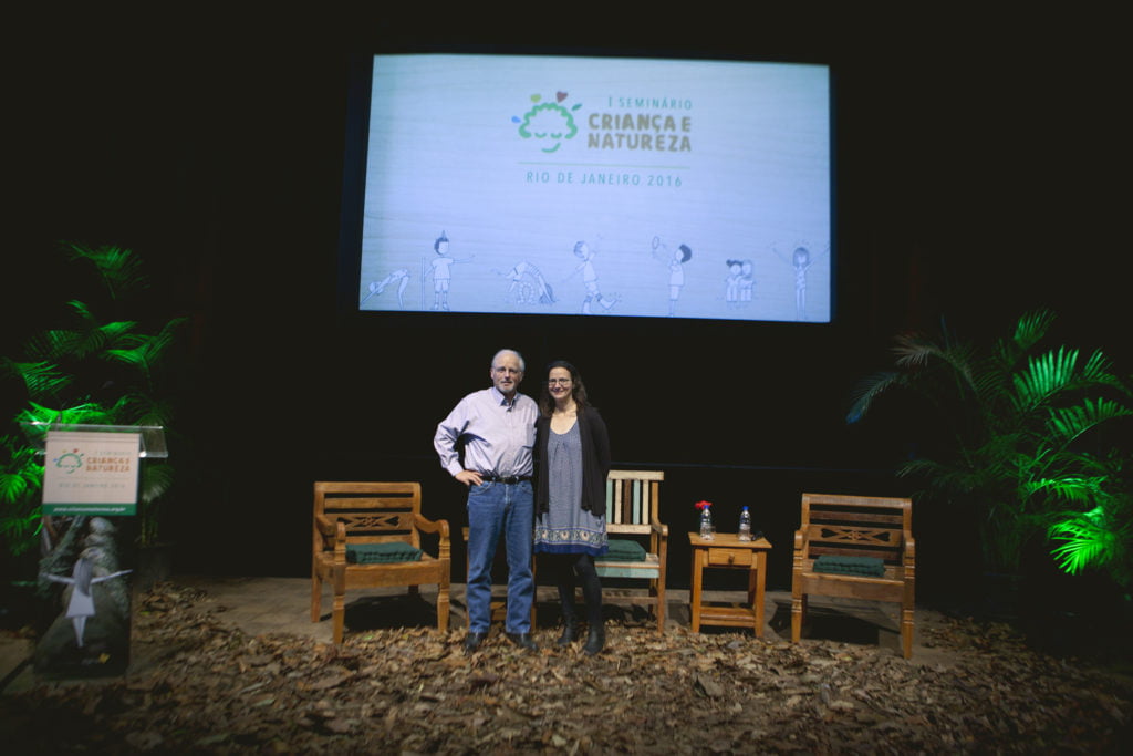 Richard Louv e Suzanne Crocker no Rio de Janeiro (Foto: Daniel Lobo)